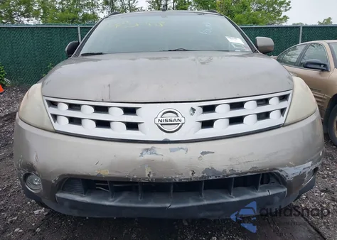 2004 Nissan Murano Sl из США, поврежденный, VIN JN8AZ08W34W330581